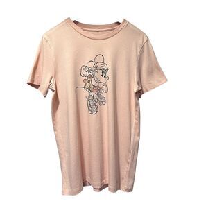 Disney x Coach Pink Mini Mouse Sequin Tshirt Small
